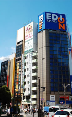 安心お宿秋葉原店外観