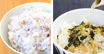 ご飯（白米・十五穀米）やお味噌汁無料♪