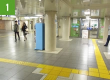 東京メトロ銀座線 新橋駅ルート①