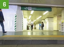 東京メトロ銀座線 新橋駅ルート⑥