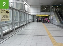 ゆりかもめ 新橋駅ルート②