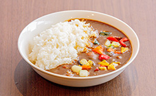朝食カレー